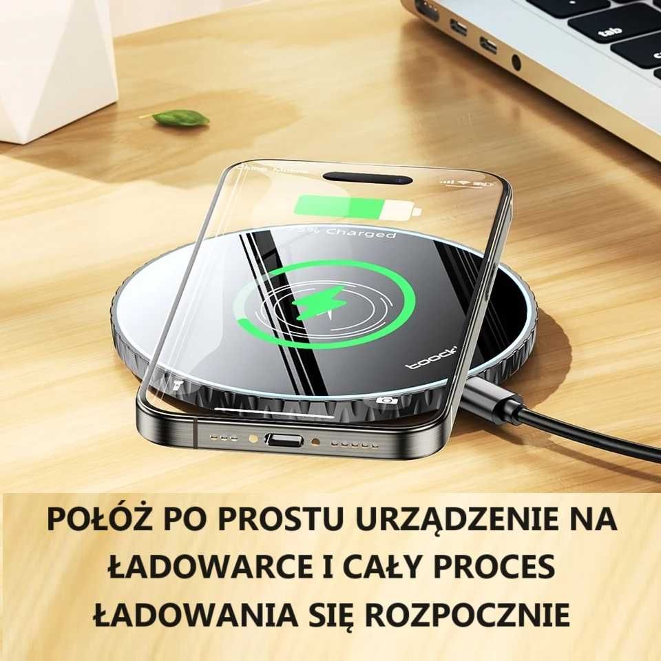 Bezprzewodowa Ładowarka Indukcyjna Do Telefonu!