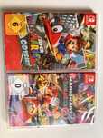 Super mario odyssey i mariokart 8 delux
