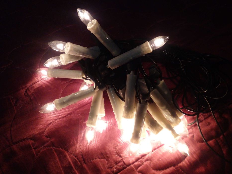 Новогодняя гирлянда СССР.