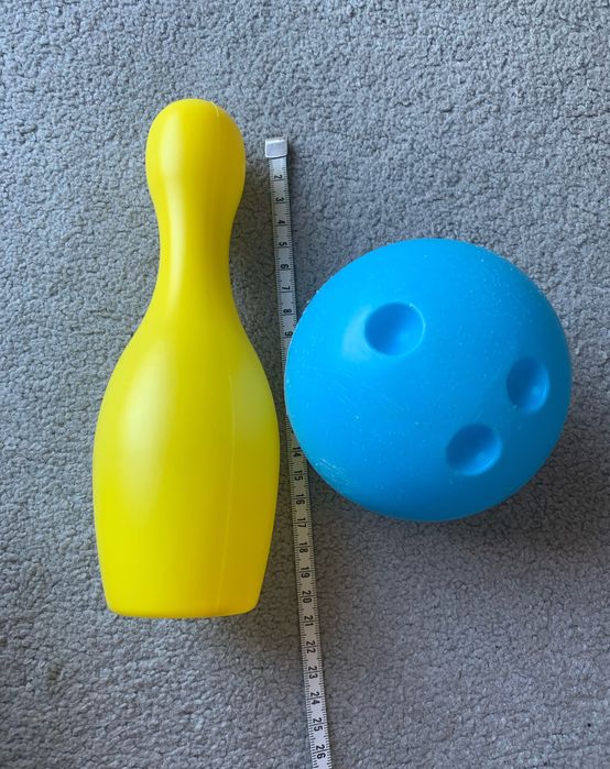 Jogo bowling com caixa