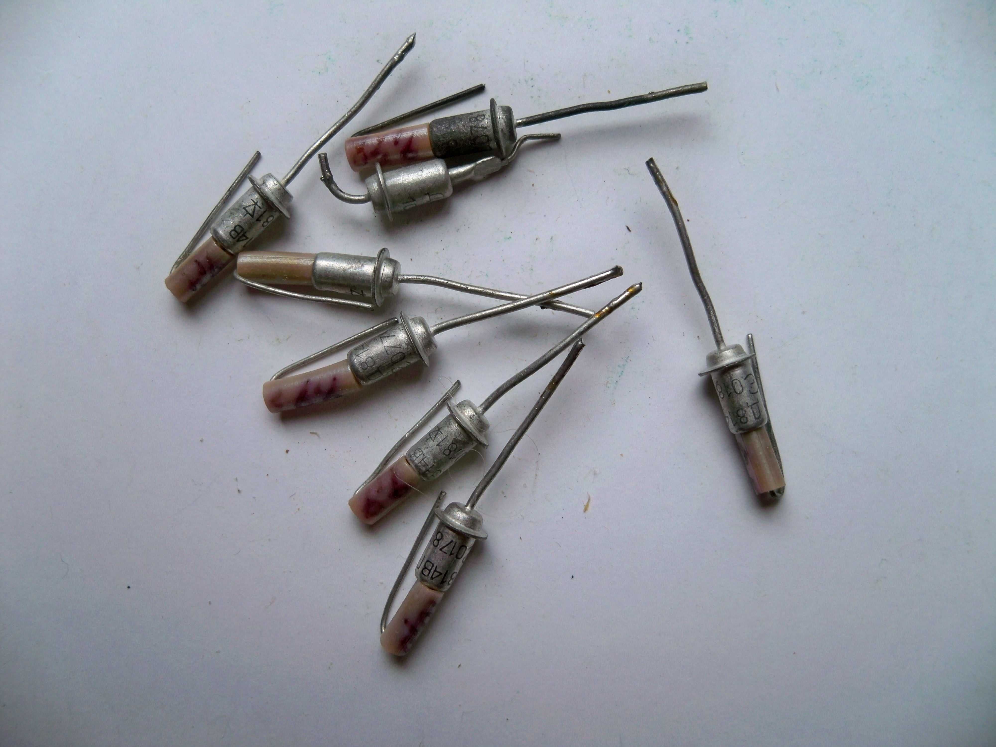 Стабилитроны Д814А,  Д814Б, Д814В,  Д814Г, Д818А, Д818Г, КС162А