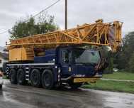 Usługi dźwigowe, Dźwig żuraw  45-250 ton od 200 zl godz.Bialystok