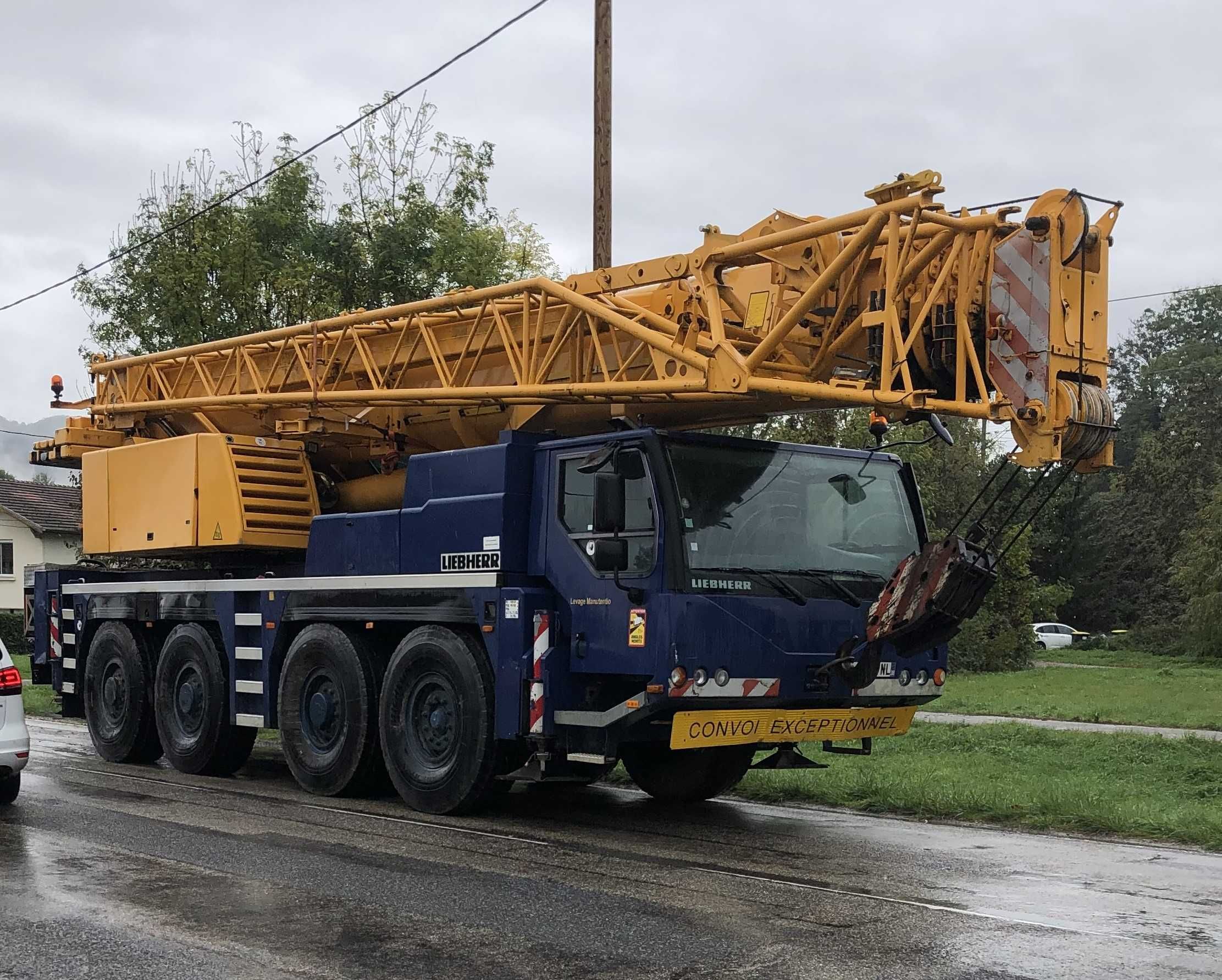 Usługi dźwigowe, Dźwig żuraw  45-90 ton od 259 zl godz.Bialystok