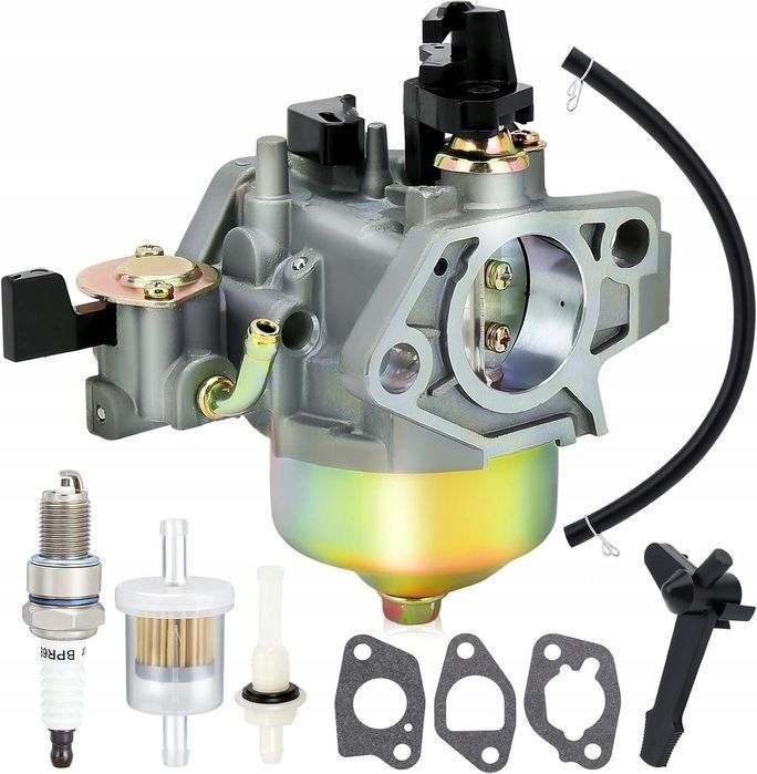 Gaźnik Do Honda Gx GX340 GX390 Kranik Uszczelki Przewód Świeca Filt...