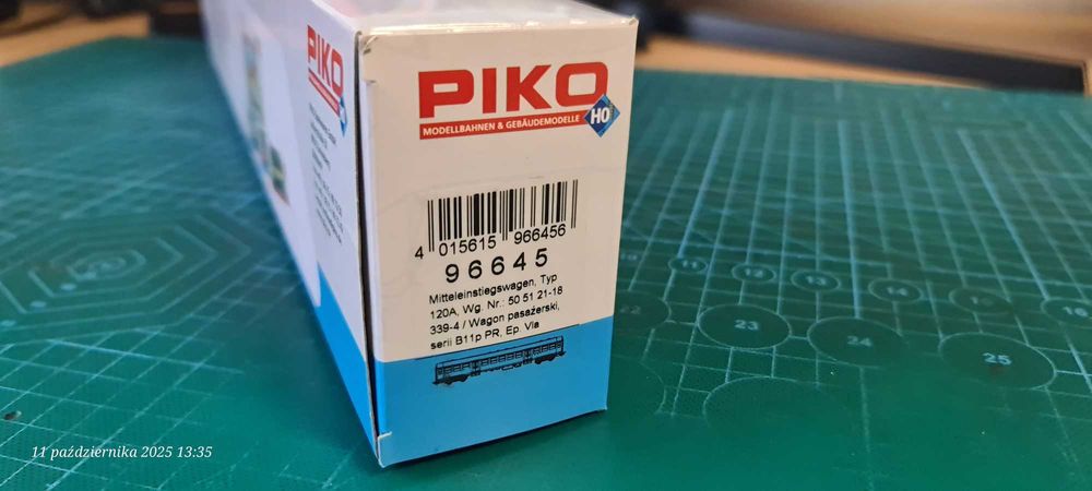 H0 Wagon osobowy typu 120A "PR" Piko 96645 Nowy