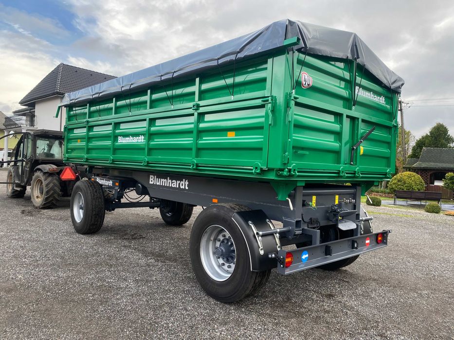 Blumhardt 14t przyczepa wywrotka 3 stronna