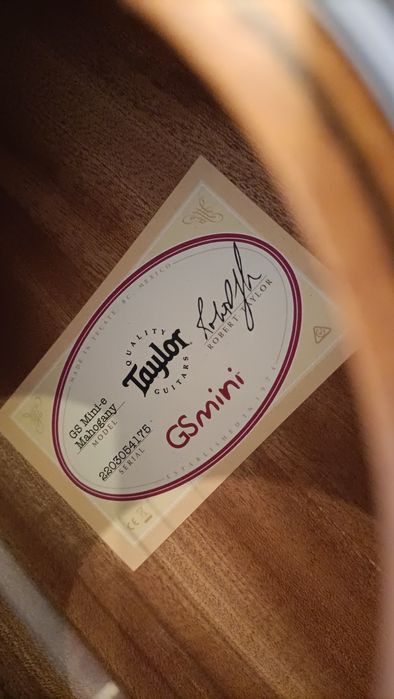 Guitarra electroacústica Taylor GS Mini-e Mahogany. NOVA! GARANTIA!!