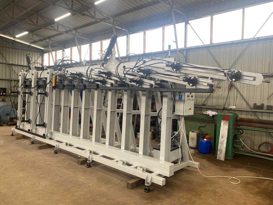 Prasa hydrauliczna do klejenia drewna, klejonki