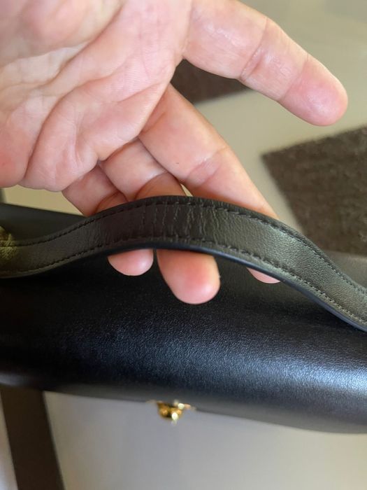 Італійська сумка Savette шкіряна чорна