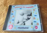 CD "Músicas de Embalar" Monbébé da Movieplay - 12 músicas