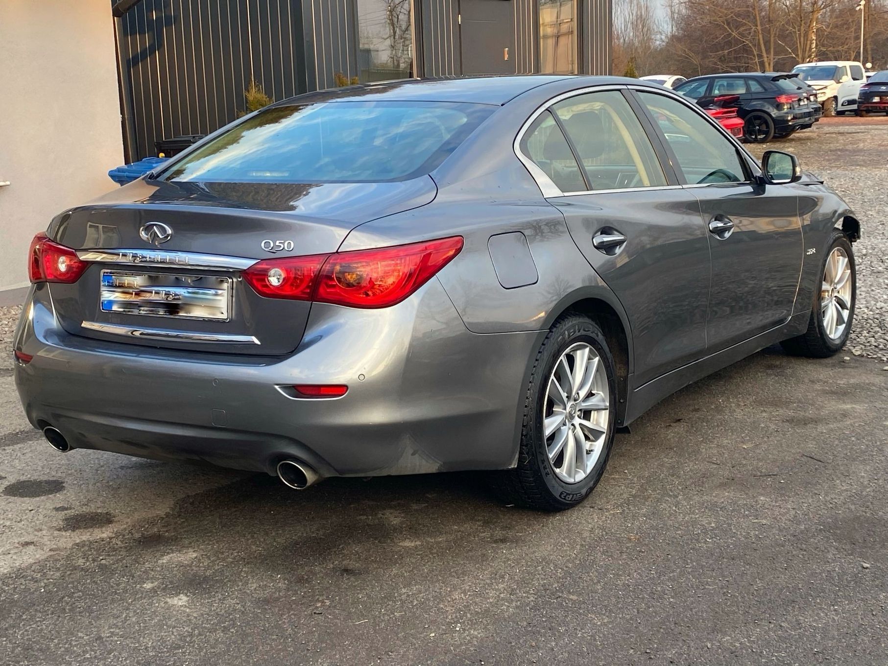 Infiniti Q50 Rejestracja 10/2014 2.2d Zarejestrowany w PL Skórzana Tapicerka