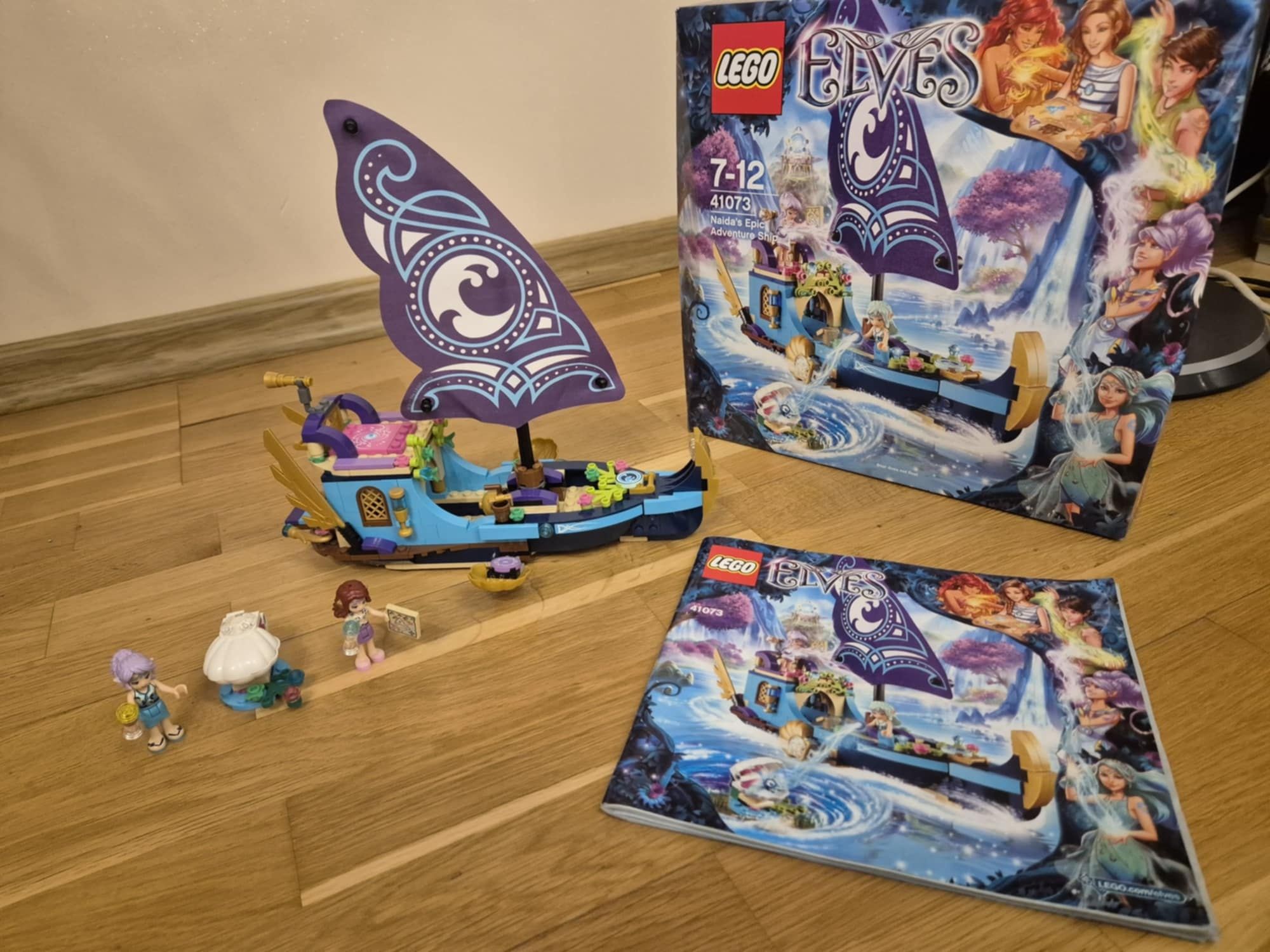 klocki LEGO 41073 Elves Statek Naidy