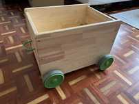Carrinho arrumação brinquedos FLISAT