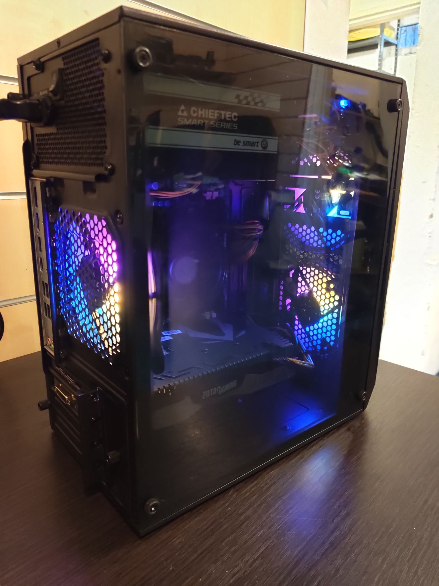 i5-13600K, LED Komputer do gier,32 GB DDR5,RTX 4060,1 TB SSD,Win 11Pro