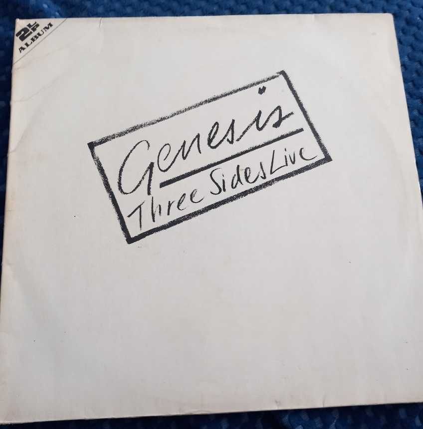 GENESIS  -  Three Side live , 2 lp 1982 WEST - GERMANY