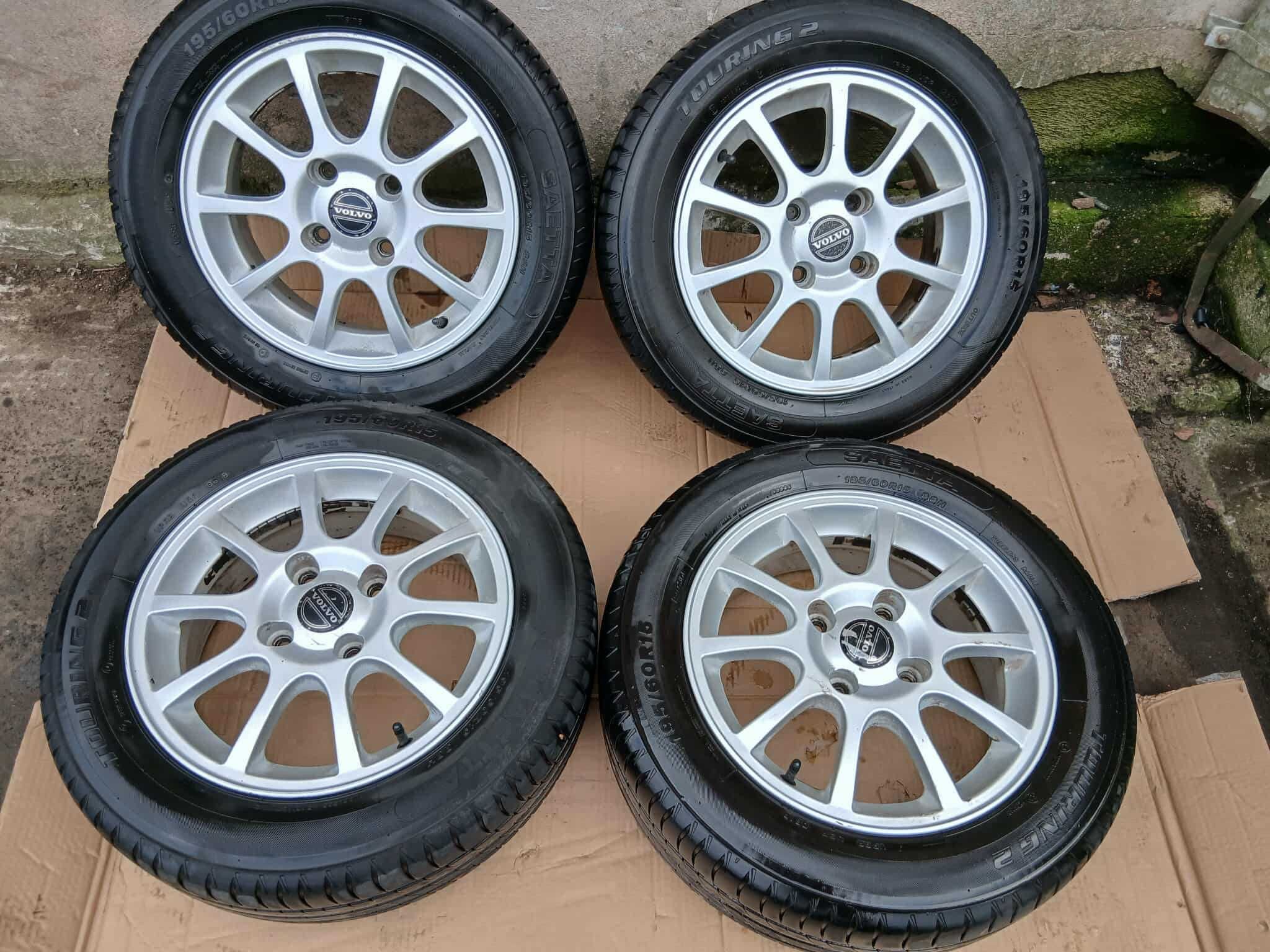 Колеса,титанові диски4×114 R15 195.65 Volvo v40,s40.Дзвонити на вайбер