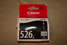Nowy oryginalny tusz Canon Pixma BK 526 czarny CLI-526BK 9 ml
