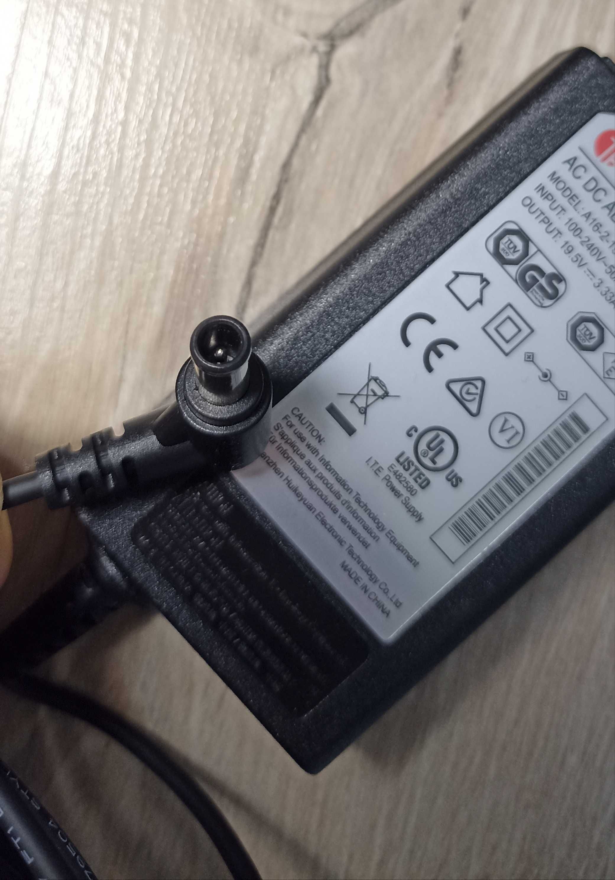 Блок питания Зарядное устройство AC DC Адаптер 19.5V 3.33A 65W Taifu