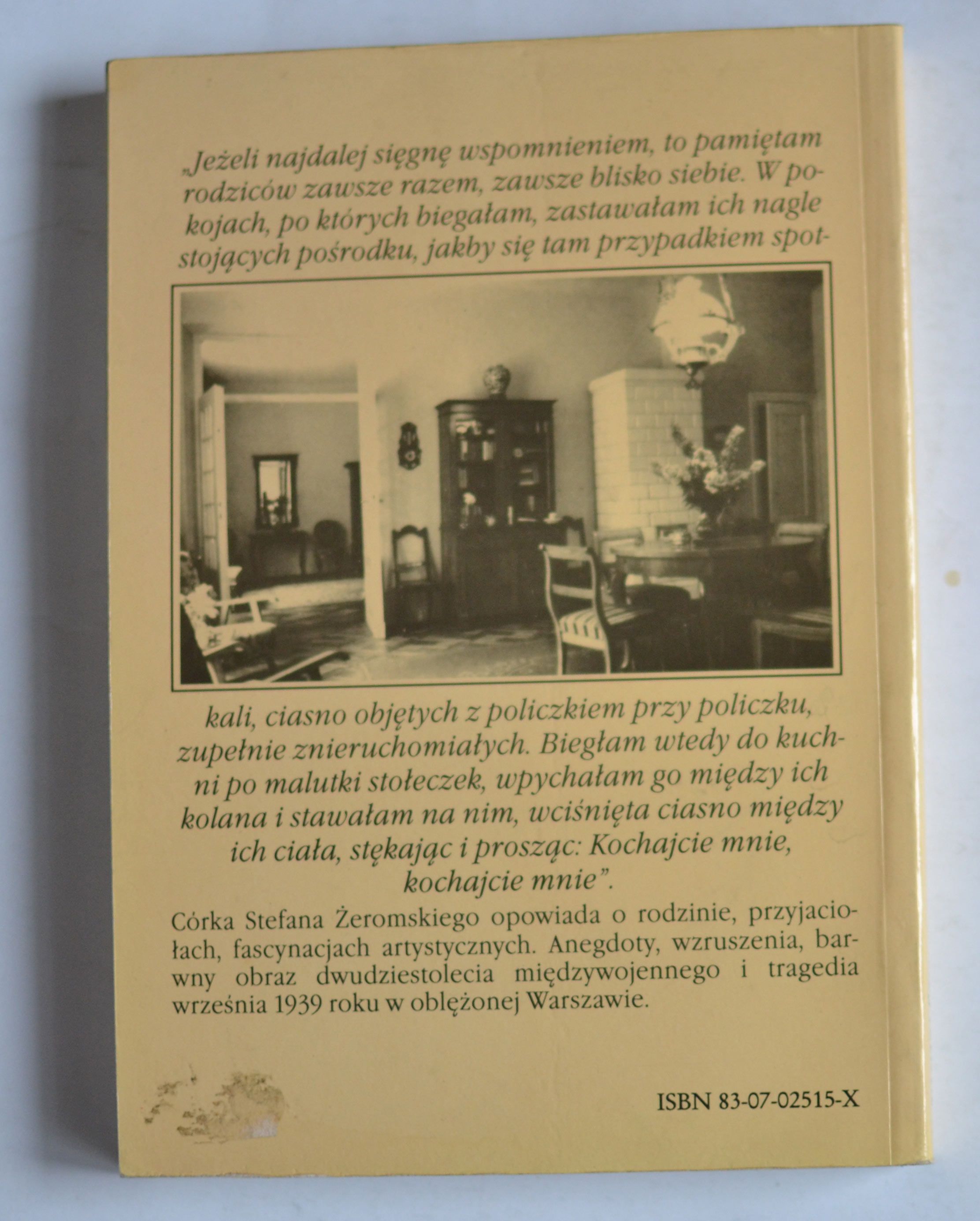 Wspomnienia Monika Żeromska 	czytelnik		1996