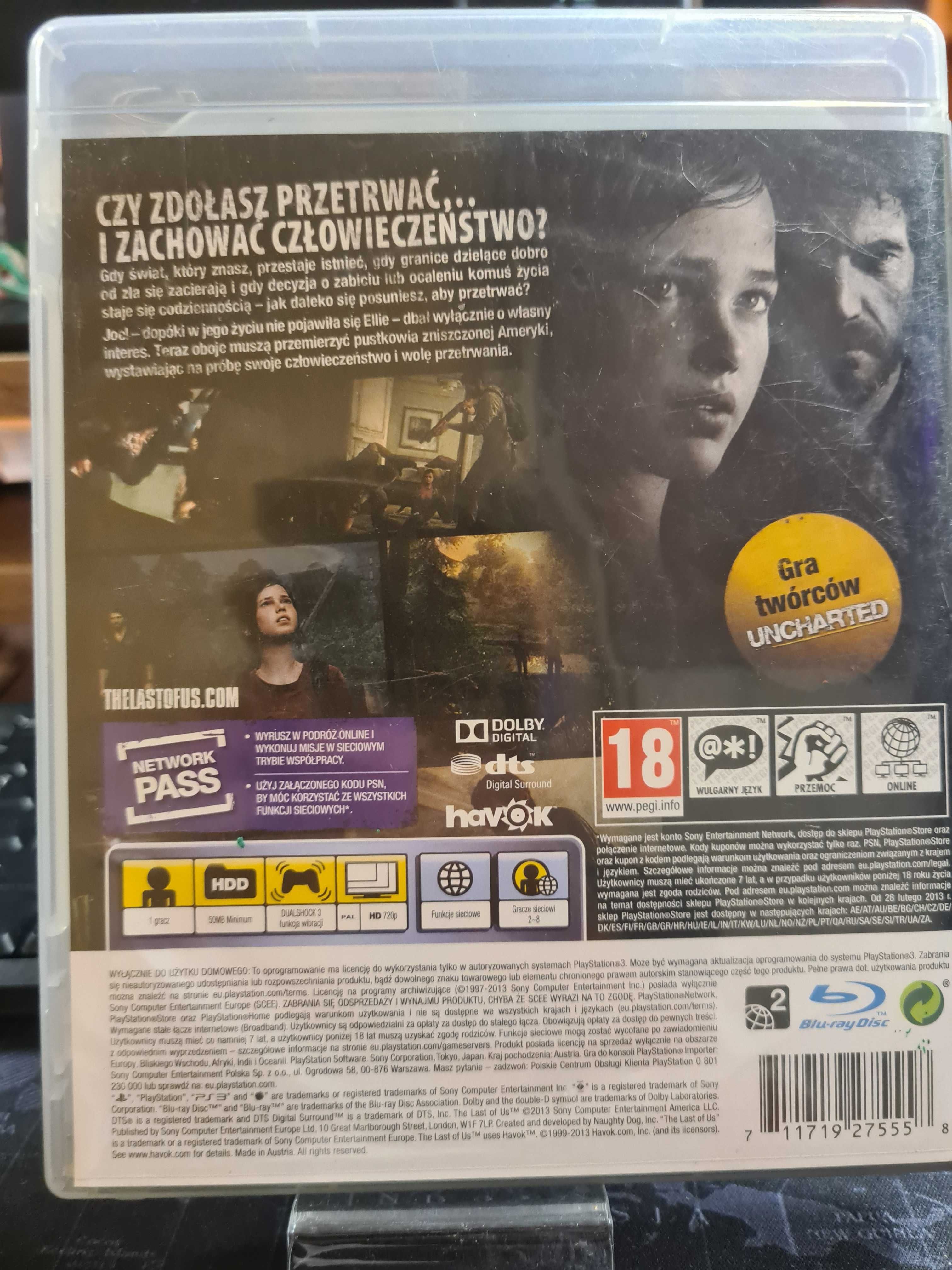 The Last of Us PS3, Sklep Wysyłka Wymiana