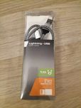 Kabel Lighting - USB 1 metr w oplocie Tracer KTM 46268