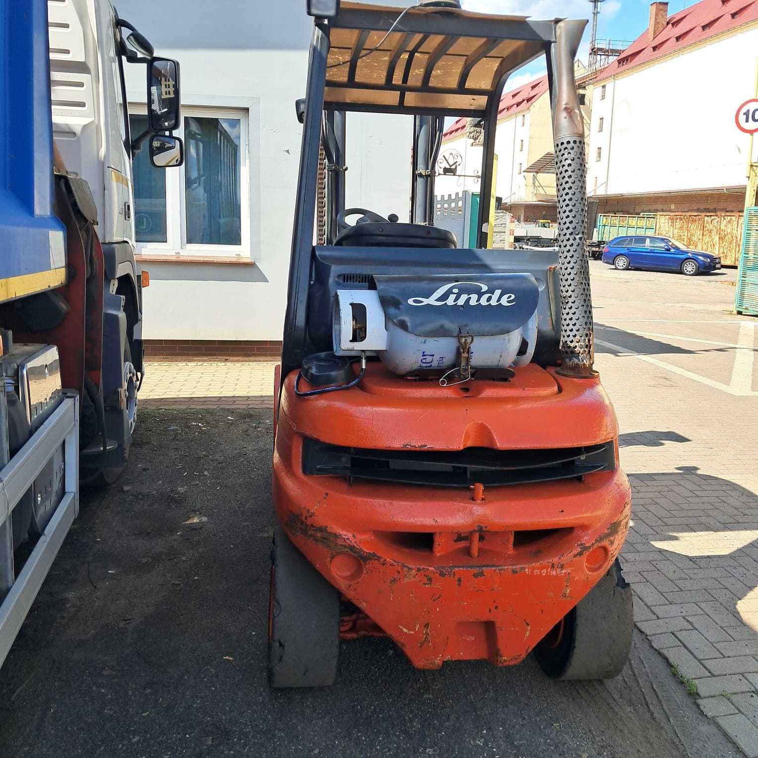 Wózek widłowy Linde