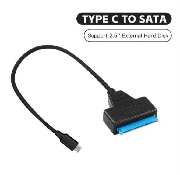 Адаптер для підключення SATA HDD і SSD дисків формату 2.5" до Type-C