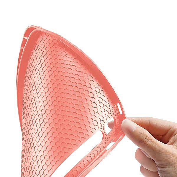 Etui z ekoskóry Dux Ducis Domo z podstawką do Samsung Tab S9 FE+ - róż