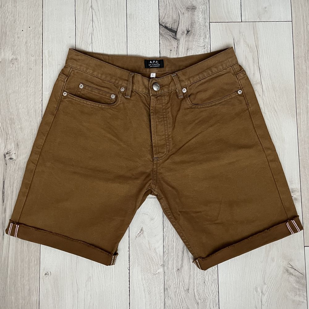 Шорти a.p.c x carhartt selvedge