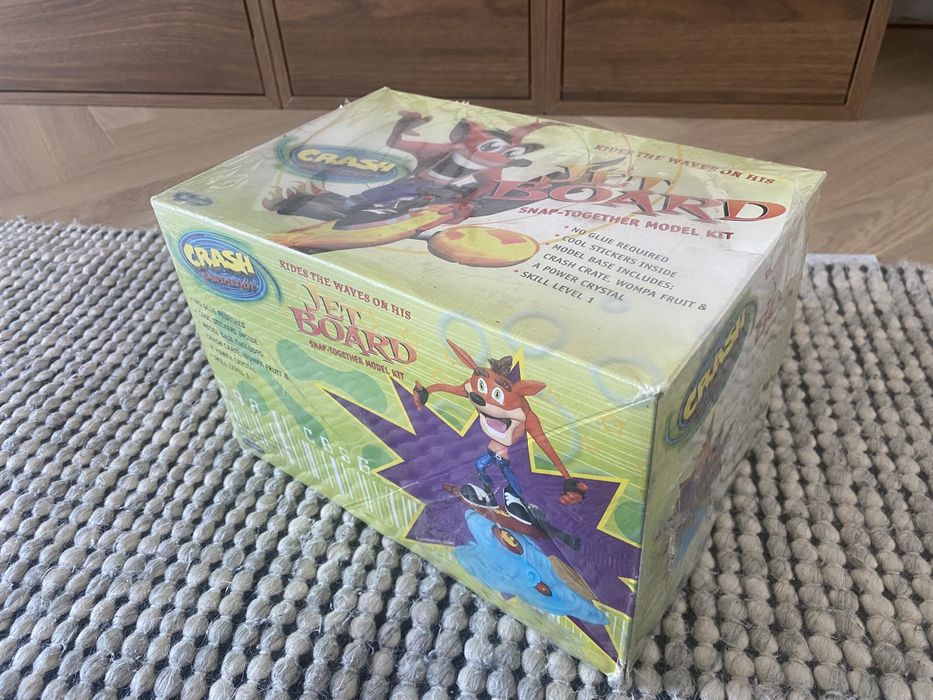 Crash Bandicoot  figurka Polar Lights 1999r Unikat