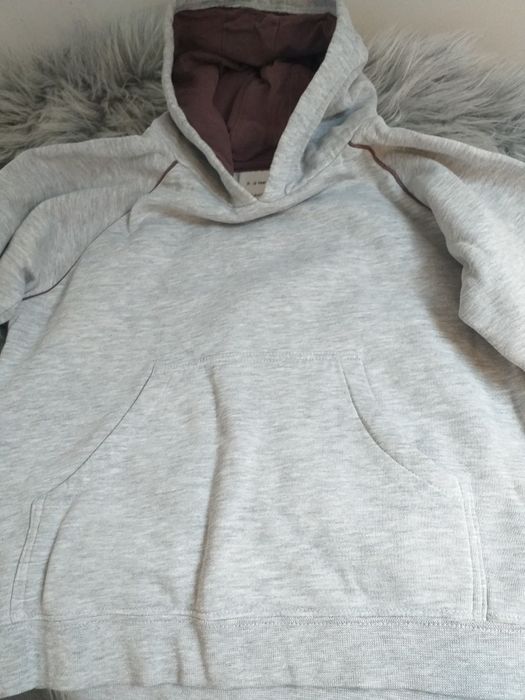 Bluza chłopięca szara r. 128