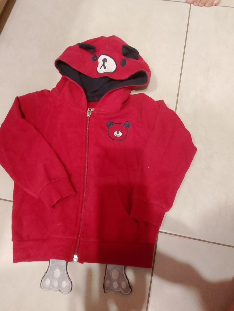 Bluza z misiem rozmiar 98/104