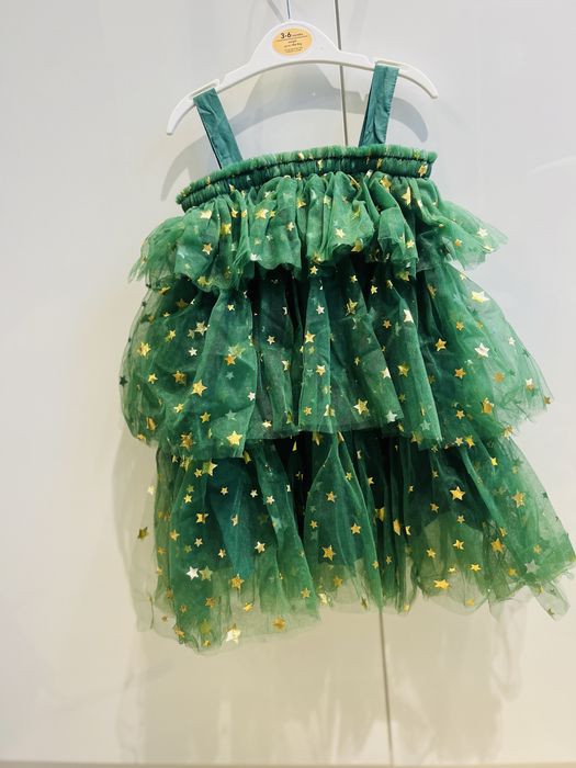 Новорічна сукня-ялинка