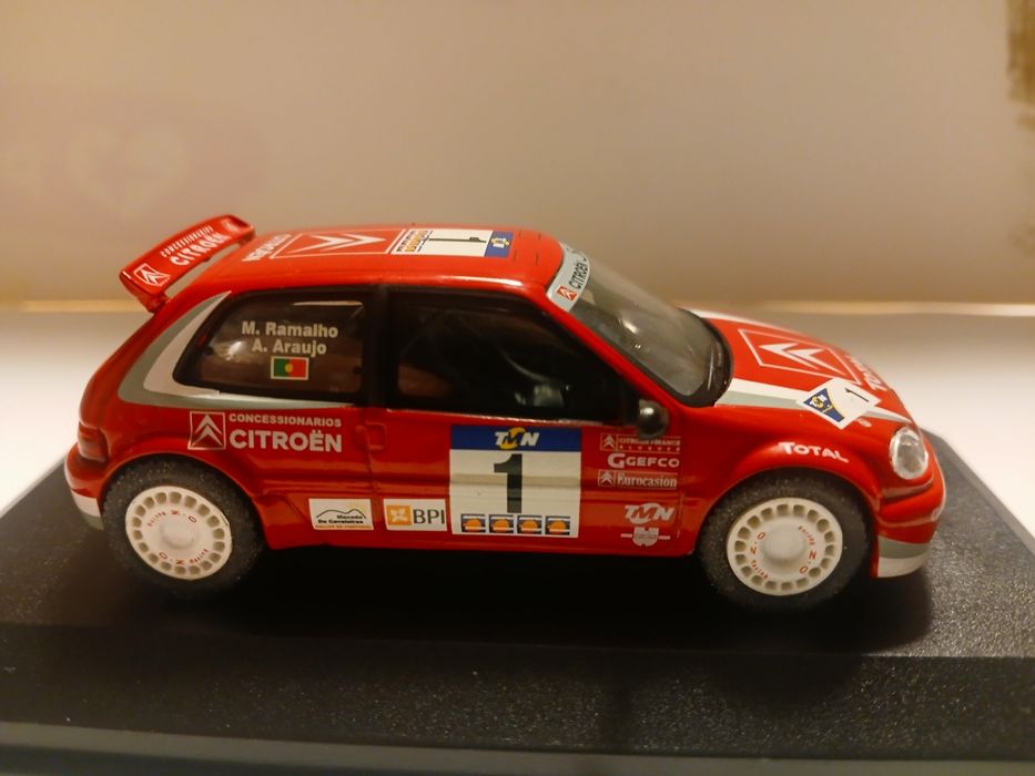 Miniaturas 1/43 Citroen Saxo Kit Car Armindo Araujo 2003 R. Portugal