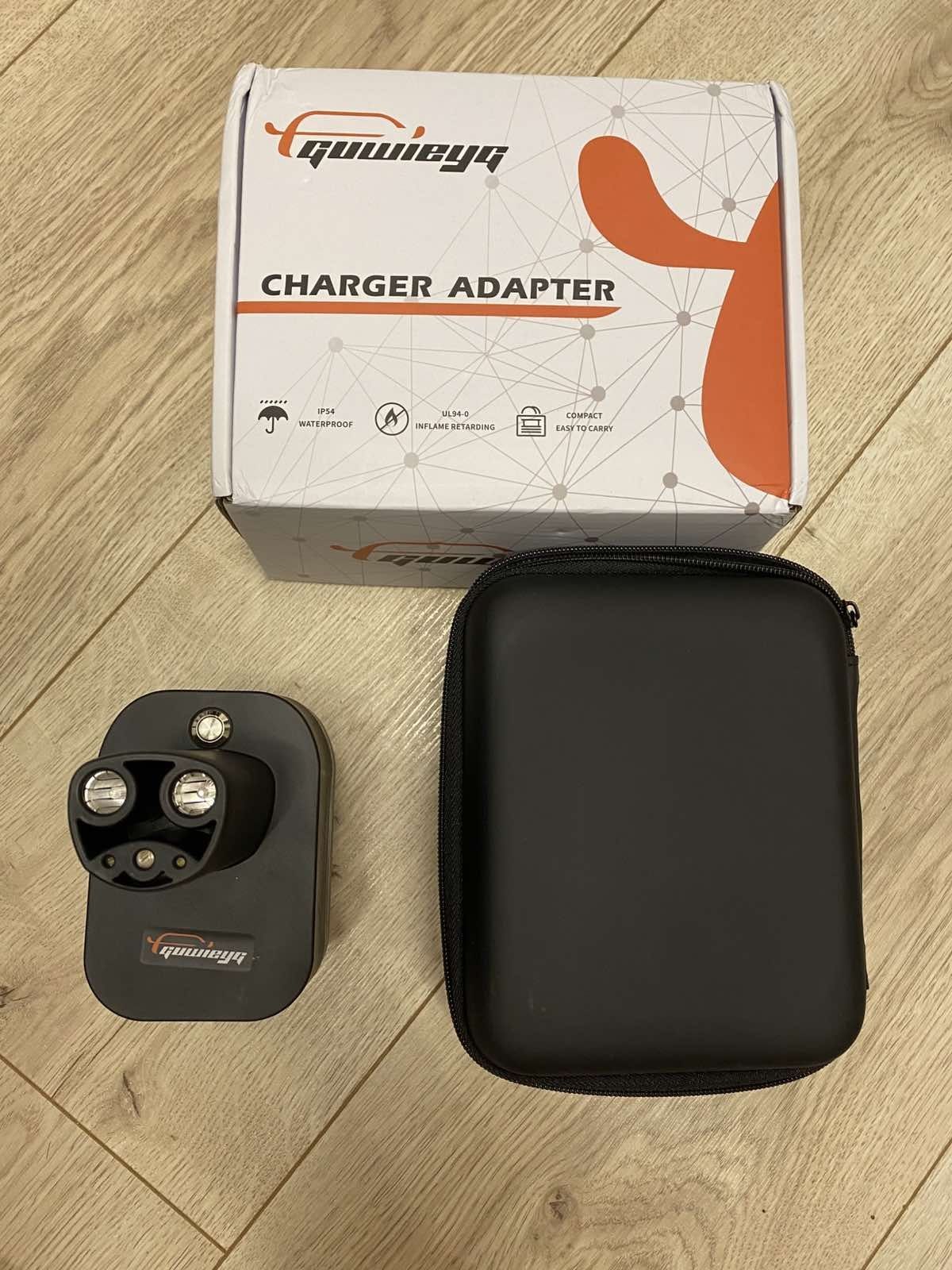 Адаптер Tesla CCS2 EV Charger ADAPTER 250 кВт в сумочке