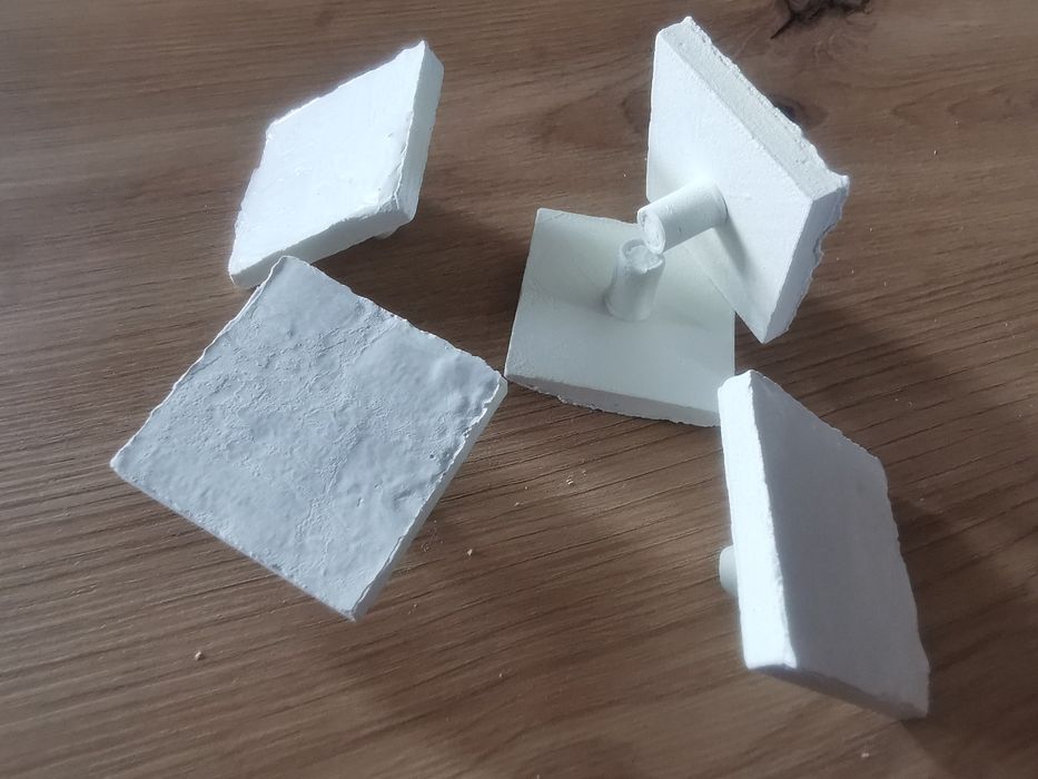 Podstawki pod koralowce korale szczepki duża podstawka 5cm x 5cm