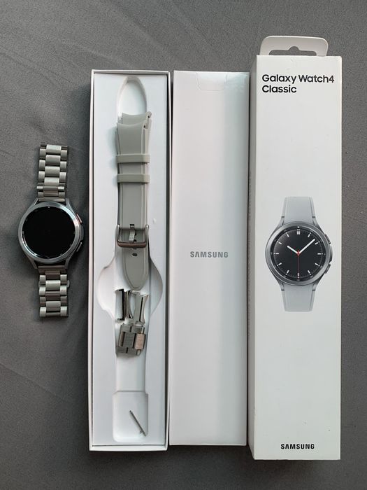 Samsung Galaxy Watch 4 Classic LTE 46mm + bransoleta