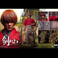 Vts Toys Kenshin Himura Samurai Figure 1/6