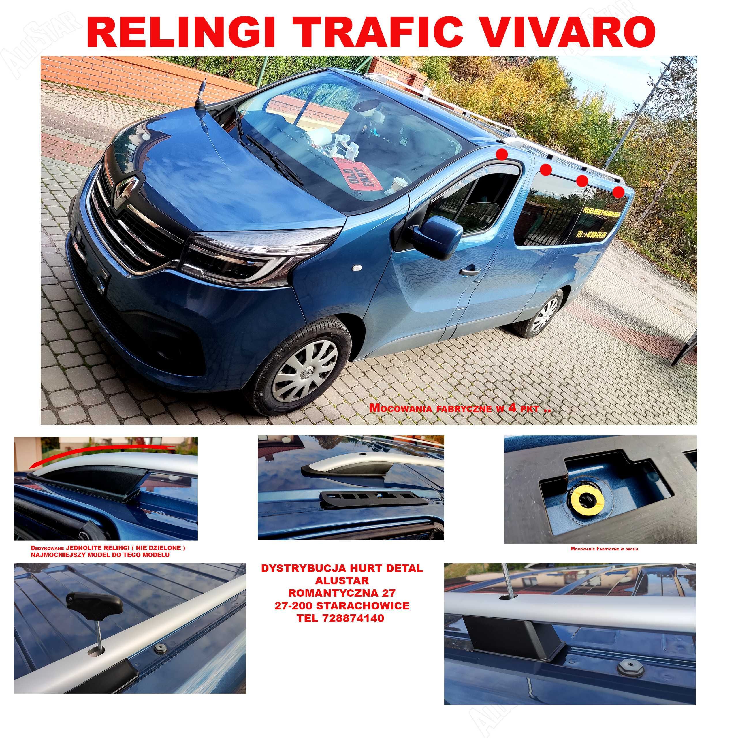 Relingi Trafic Vivaro Najwyzszy Model