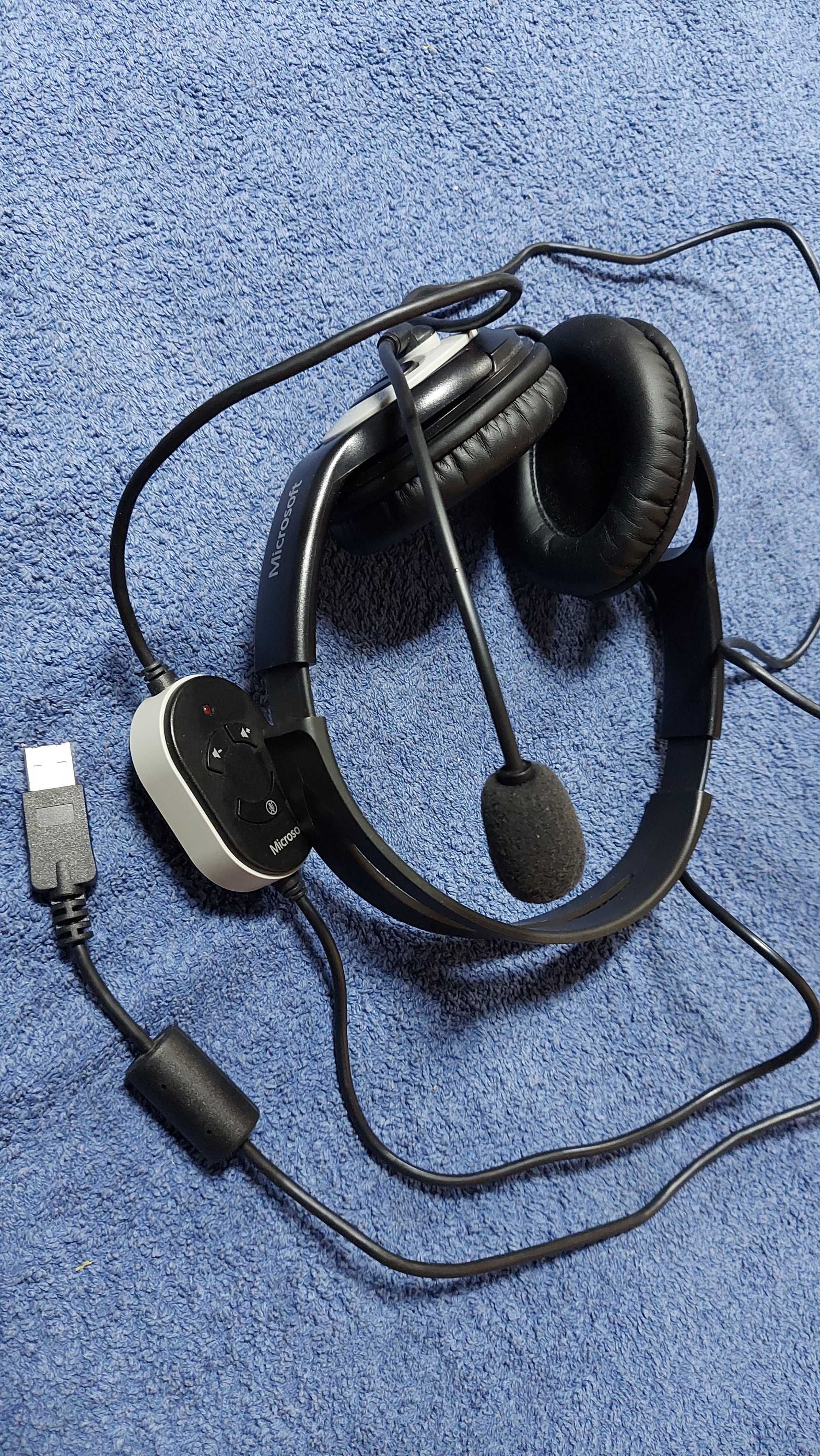 Gamingowe słuchawki Microsoft LX-3000. Jak nowe, zadbane i oryginalne
