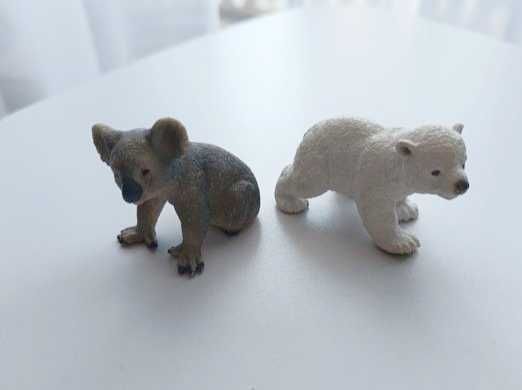 Figurki schleich koala i niedźwiedź polarny+kazuar gratis