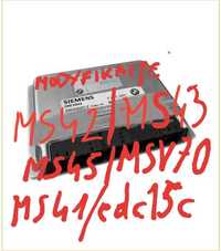Sterownik komputer silnika Ms42,Ms43 ,MS45,Ms41bmw e39,e46 EWS off