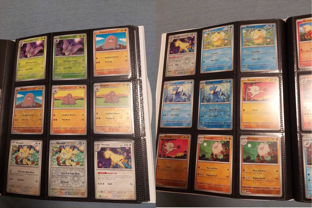 Pokemon tcg 151 set - niekompletny master set