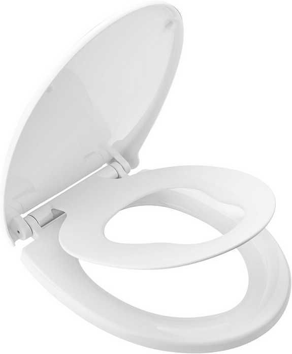 Deska Sedesowa Toaletowa WC Wolnoopadająca Rodzinna Ibergrif M41002-2