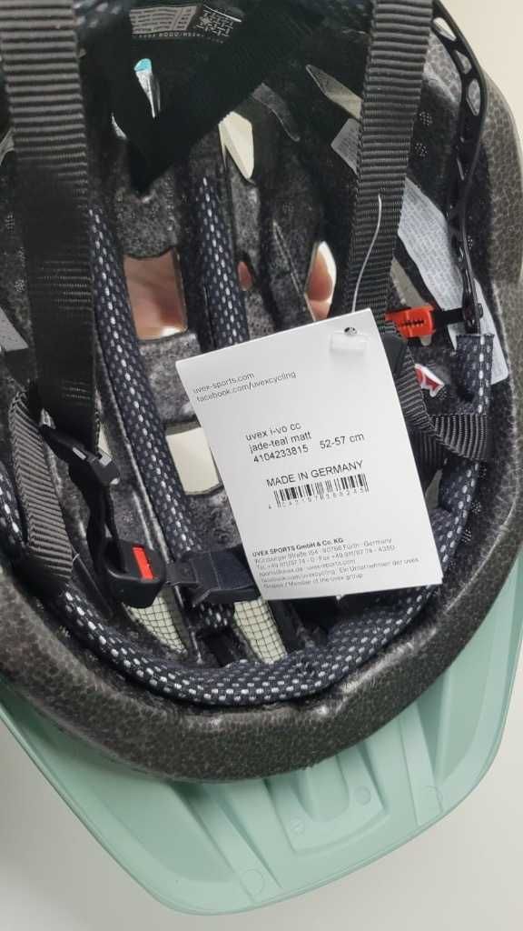 Kask rowerowy mtb UVEX I-VO CC Jade Teal Matt rozm 52-57cm
