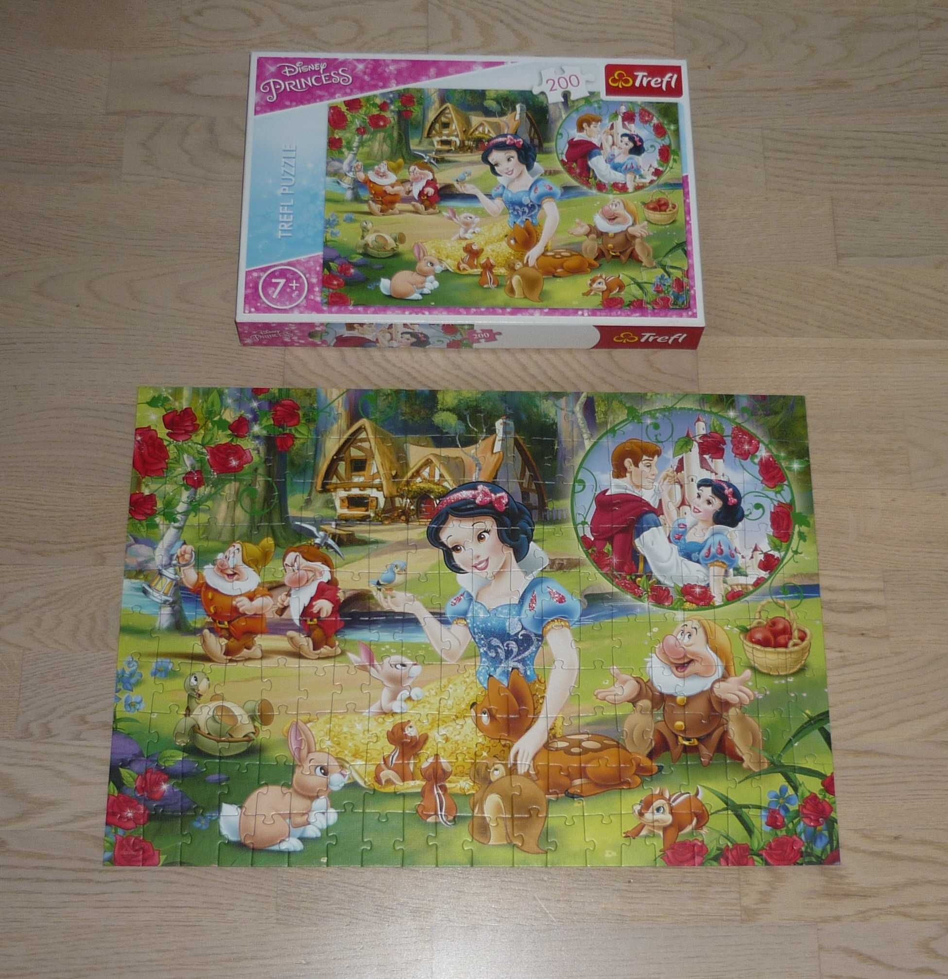 Puzzle Trefl 200 el. Disney Princess Królewna Śnieżka