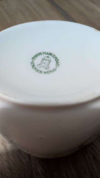 Porcelanowa cukiernica Ingres Weiss