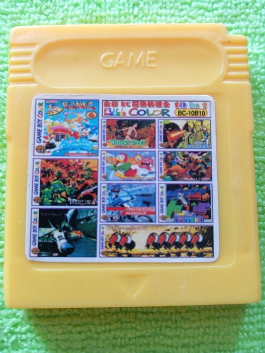 Jogo Gameboy 10in1 BC-10B10 troco por jogos ps1 ps2 ps3 xbox wii switc