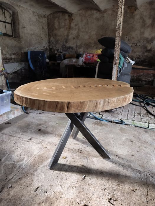 Stół z plastra dębu 110 cm