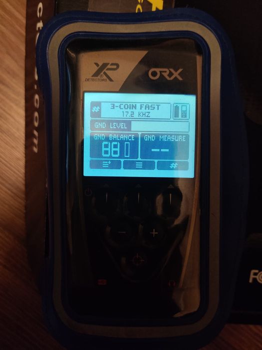 Wykrywacz metali XP ORX RC X35 z cewką 28 cm sztyca saperka